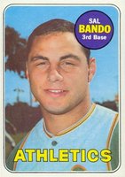 1969 Topps #371 Sal Bando Baseball Card