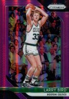 2018 Panini Prizm #85 Larry Bird Purple Prizm Basketball Card
