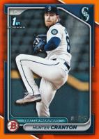 2024 Bowman Draft #BD144 Hunter Cranton Orange Baseball Card