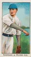1909 American Caramel # Biff Schlitzer Baseball Card