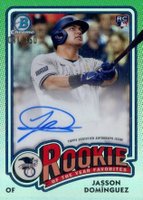 2024 Bowman Rookie of the Year Autographs #ROYJD Jasson Dominguez Baseball Card