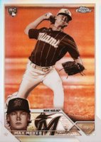 2023 Topps Chrome #104 Max Meyer Sepia Refractor Baseball Card