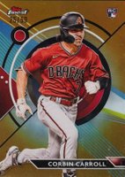 2023 Topps Finest #24 Corbin Carroll Gold Baseball Card