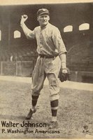 1919 Felix Mendlesohn # Walter Johnson Baseball Card
