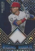 2024 Topps Update Rising Rookie Relics #RRREC Evan Carter Baseball Card