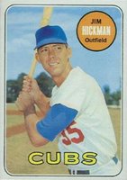 1969 Topps #63 Jim Hickman Baseball Card