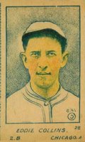 1921 Strip Card #28 Eddie Collins Baseball Card