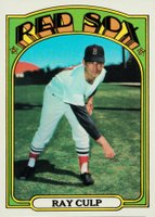 1972 Topps #2 Ray Culp Baseball Card