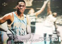 1991 Upper Deck Award Winner Holograms #AW9 Dennis Rodman Basketball Card