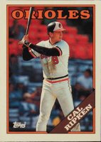 1988 Topps Tiffany #650 Cal Ripken Jr. Baseball Card