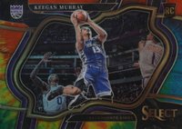 2022 Panini Select #294 Keegan Murray Tie-Dye Basketball Card