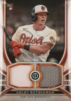 2023 Topps Tribute Tribute Dual Relics Single Player #DRARU Adley Rutschman Baseball Card