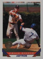 1993 Topps #680 Craig Biggio Colorado Rockies Inaugural Baseball Card