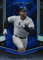 2008 Upper Deck Spectrum #63 Derek Jeter Blue Baseball Card