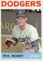 1964 Topps #51 Pete Richert Baseball Card