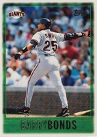 1997 Topps #1 Barry Bonds Baseball Card