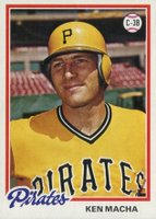 1978 Topps #483 Ken Macha Baseball Card