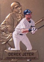 1997 Stadium Club Pure Gold #PG19 Derek Jeter Members Only Baseball Card