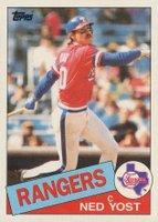 1985 Topps #777 Ned Yost Baseball Card