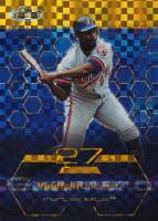 2003 Finest  #35 Vladimir Guerrero Gold X-Fractor Baseball Card