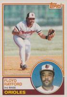 1983 Topps #192 Floyd Rayford Baseball Card