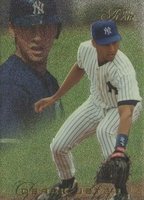 1996 Flair #129 Derek Jeter Gold Baseball Card