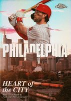 2022 Topps Chrome Heart of the City #HOC1 Bryce Harper Baseball Card
