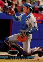 1993 Stadium Club Members Only Baseball # Mike Piazza Rookie Of The Year Baseball Card