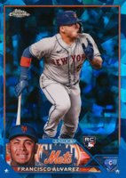2023 Topps Chrome Sapphire #644 Francisco Alvarez Baseball Card