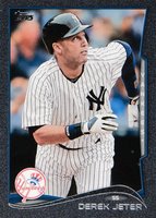 2014 Topps Mini #200 Derek Jeter Black Baseball Card