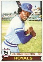 1979 Topps #157 U.L. Washington Baseball Card