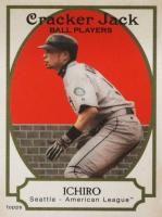 2005 Topps Cracker Jack #125 Ichiro Suzuki Mini-Sticker Baseball Card