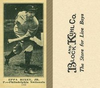1916 Block & Kuhl (1916) #142 Eppa Rixey Baseball Card