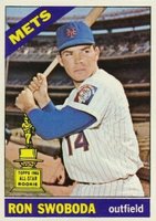 1966 Topps #35 Ron Swoboda Baseball Card
