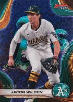 2024 Bowman's Best Top Prospects #TP16 Jacob Wilson Purple Mojo Baseball Card