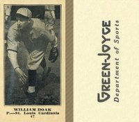 1916 Green-Joyce #47 William Doak Baseball Card