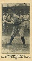 1916 Sporting News #24 Bobbie Byrne Blank Back Baseball Card
