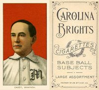 1909 White Borders Carolina Brights #75 Doc Casey Baseball Card