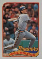 1989 Topps #110 Paul Molitor Baseball Card