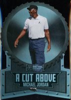 2022 Skybox Metal Universe Champions A Cut Above #1 Michael Jordan Basketball Card