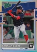 2020 Panini Donruss Optic Rated Prospects #RP7 Cristian Pache Holo Baseball Card