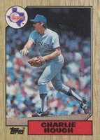1987 Topps #70 Charlie Hough Baseball Card