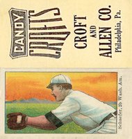 1909 Croft's Candy # Germany Schaefer Baseball Card