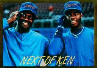 1991 Alrak Griffey Gazzette #4 Griffey Jr./Griffey Sr. Baseball Card