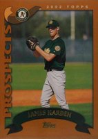 2002 Topps #687 James Harden Baseball Card