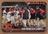 2024 Topps #453 San Francisco Giants Gold Baseball Card