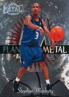 1997 Metal Universe Planet Metal #5 Stephon Marbury Basketball Card