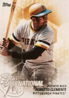 2018 Topps Update an International Affair #IA-33 Roberto Clemente Baseball Card
