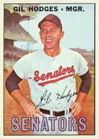 1967 Topps #228 Gil Hodges Baseball Card
