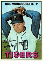 1967 Topps #482 Bill Monbouquette Baseball Card